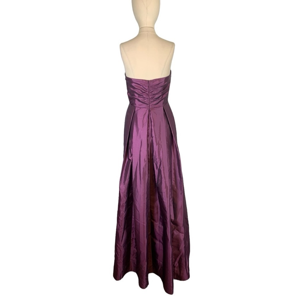 Priscilla of Boston Strapless Formal Evening Maxi Dress Size 8 - Picture 4 of 9
